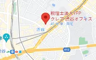 税理士法人YFPクレア渋谷オフィスのマップ、地図